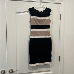 White House Black Market Classic Black Shift Dress